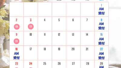 11月営業スケジュール